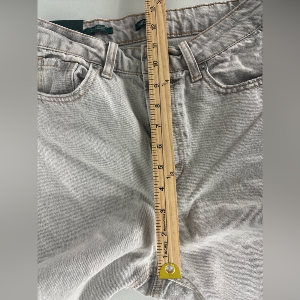 NWT Wild Fable Sz 6/32” High Rise Straight Jeans Distressed Button Fly Juniors - Picture 9 of 11